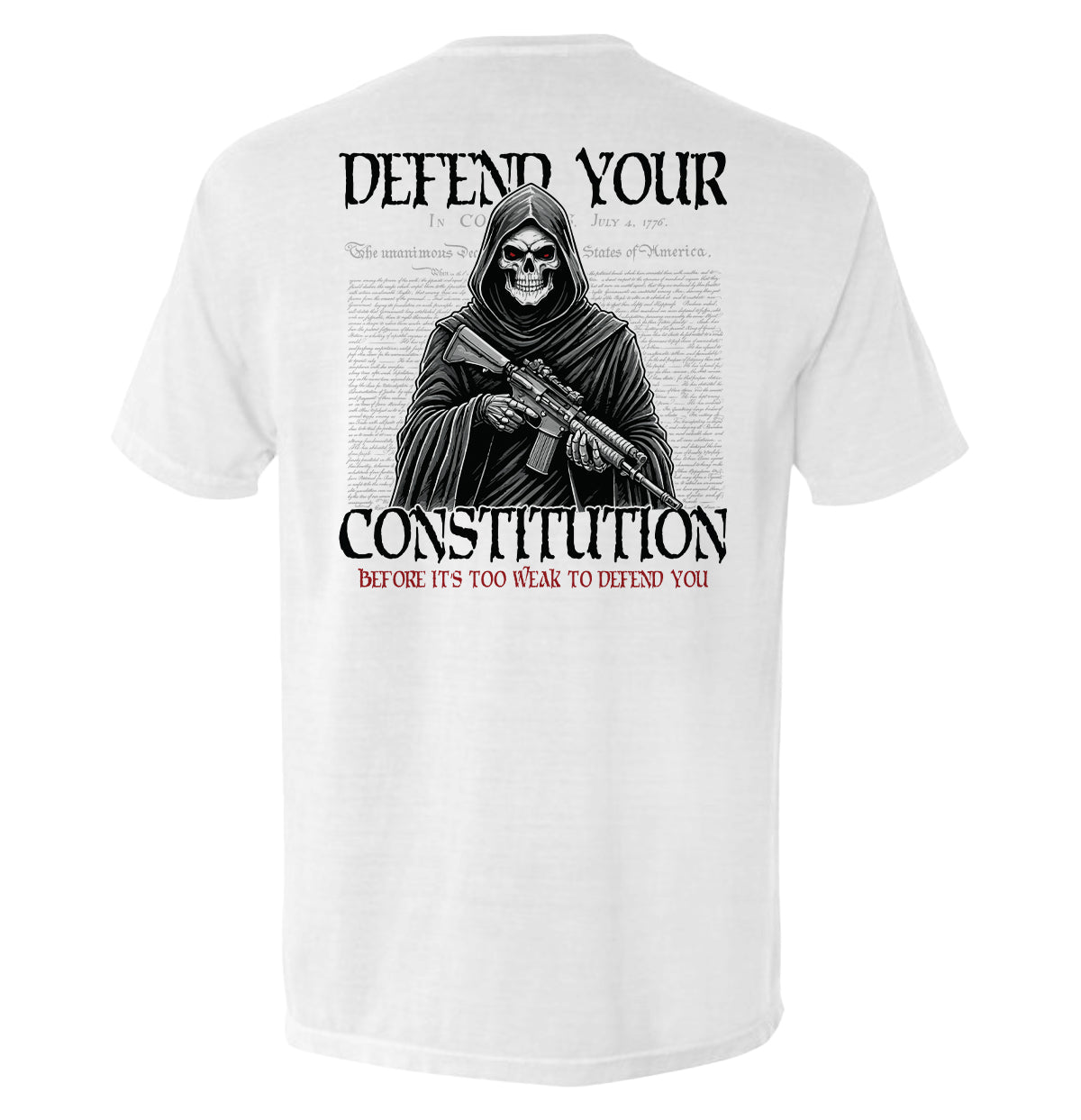 Defend Your Constitution Reaper Shield Republic