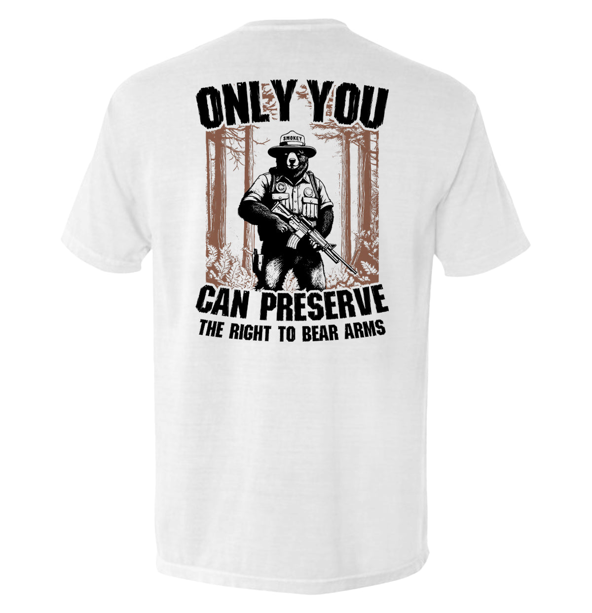 Only You can Preserve the the Right to Bear Arms Shield Republic