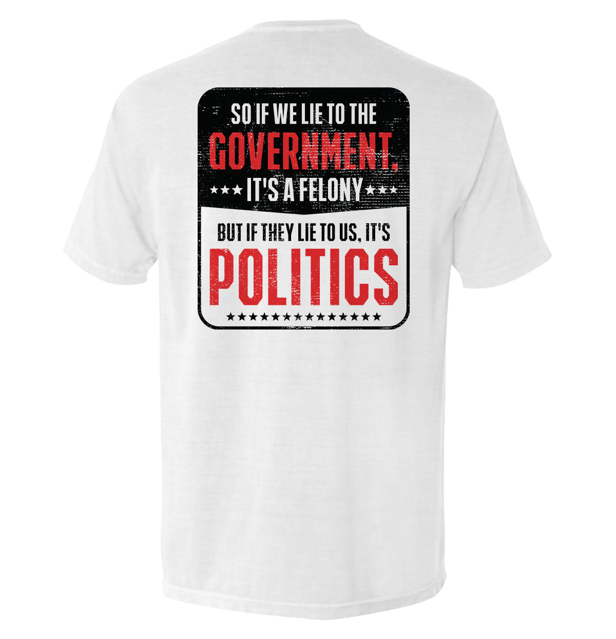 If We Lie To The Government Shield Republic