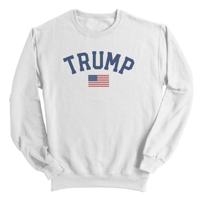 Trump American Flag 2024 (Front) Shield Republic