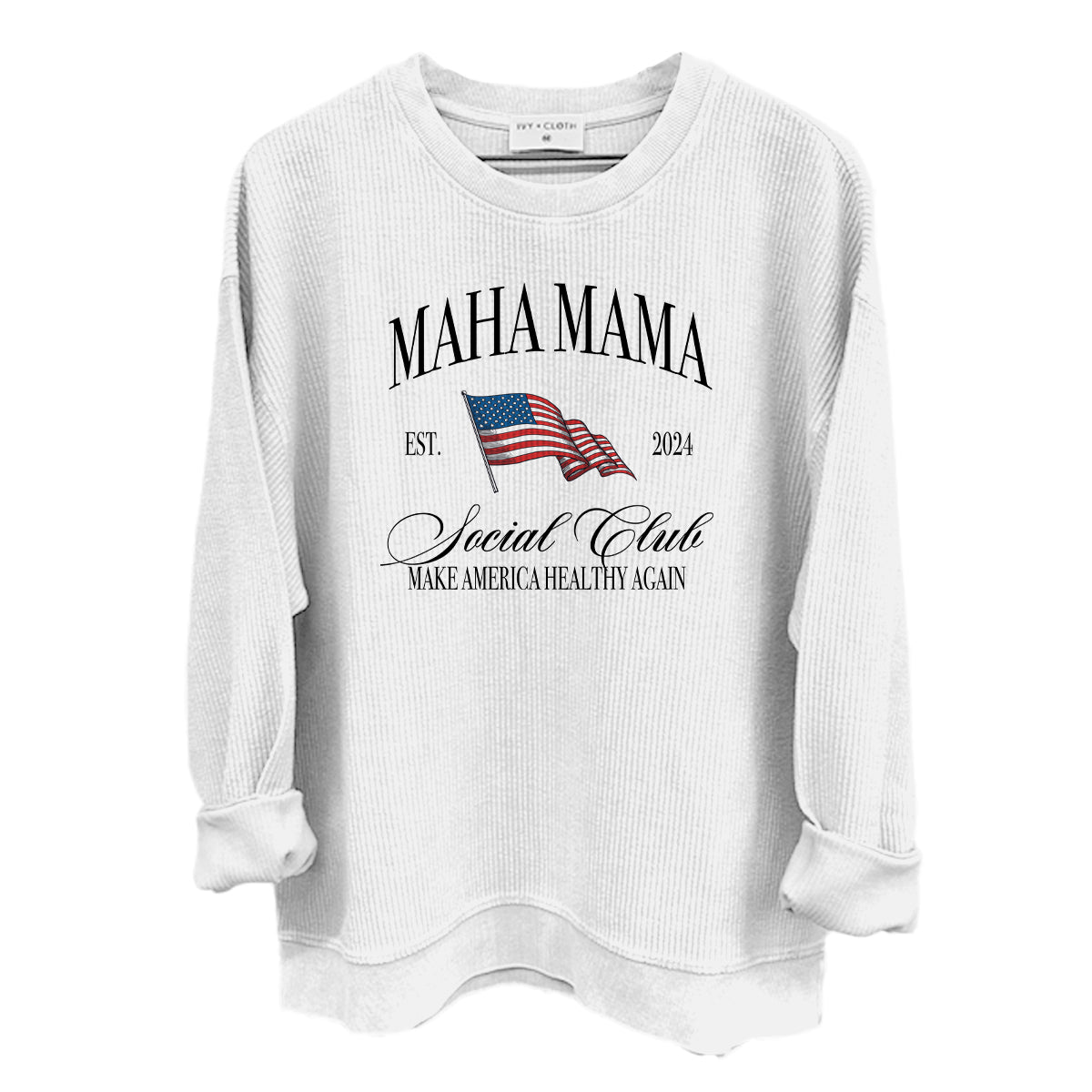 MAHA Mama Social Club (Front Print) Shield Republic