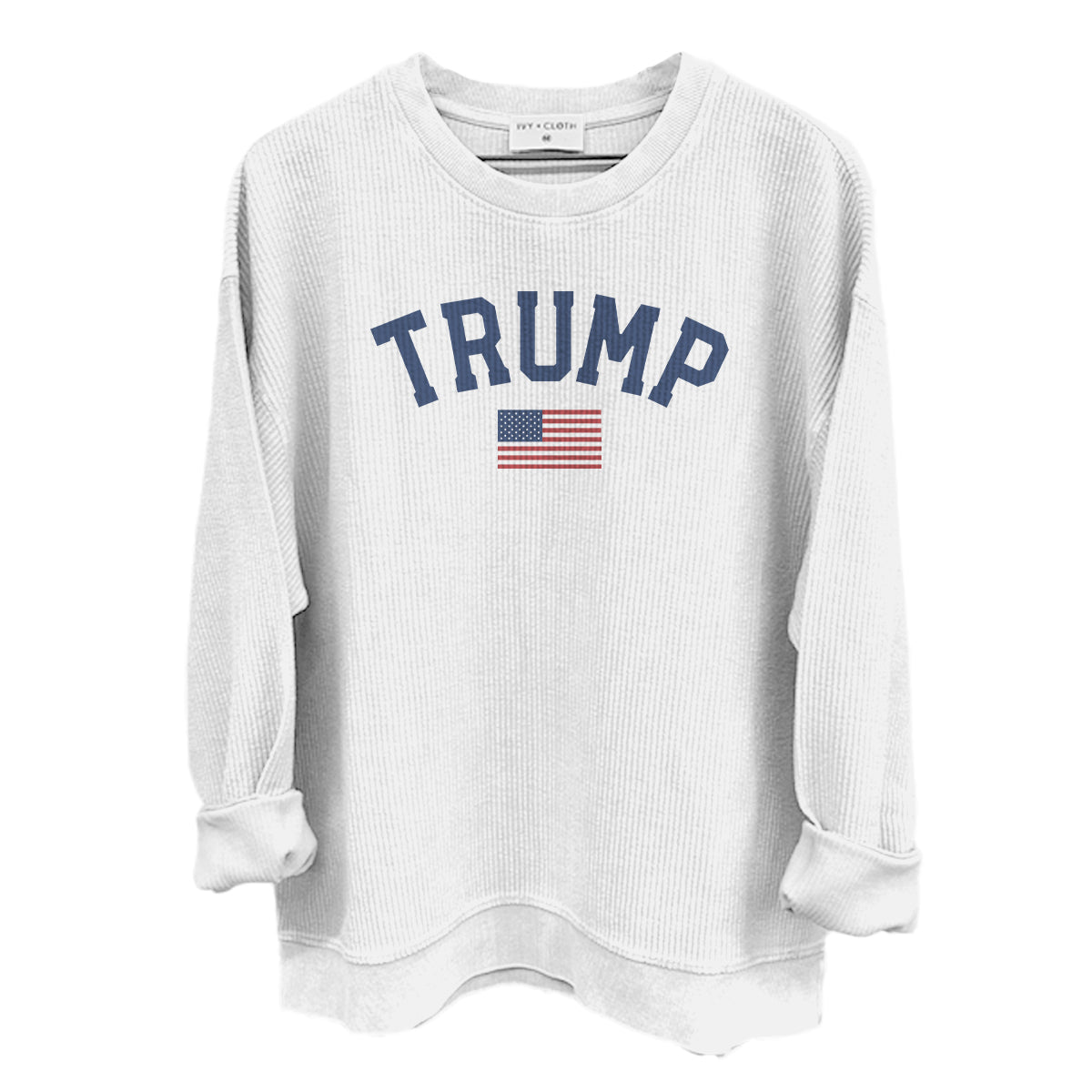 Trump American Flag 2024 (Front) Shield Republic