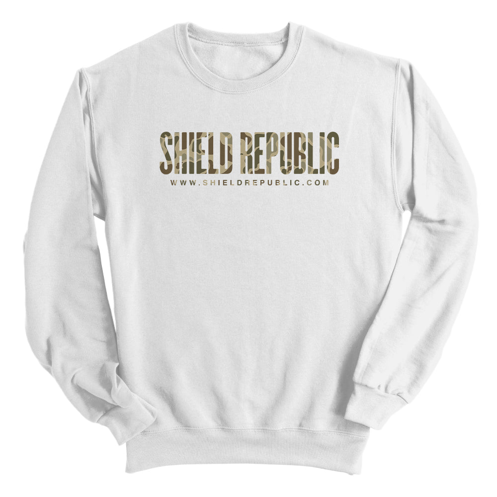 Shield Republic Duck Camo Banner Text (Front) Shield Republic