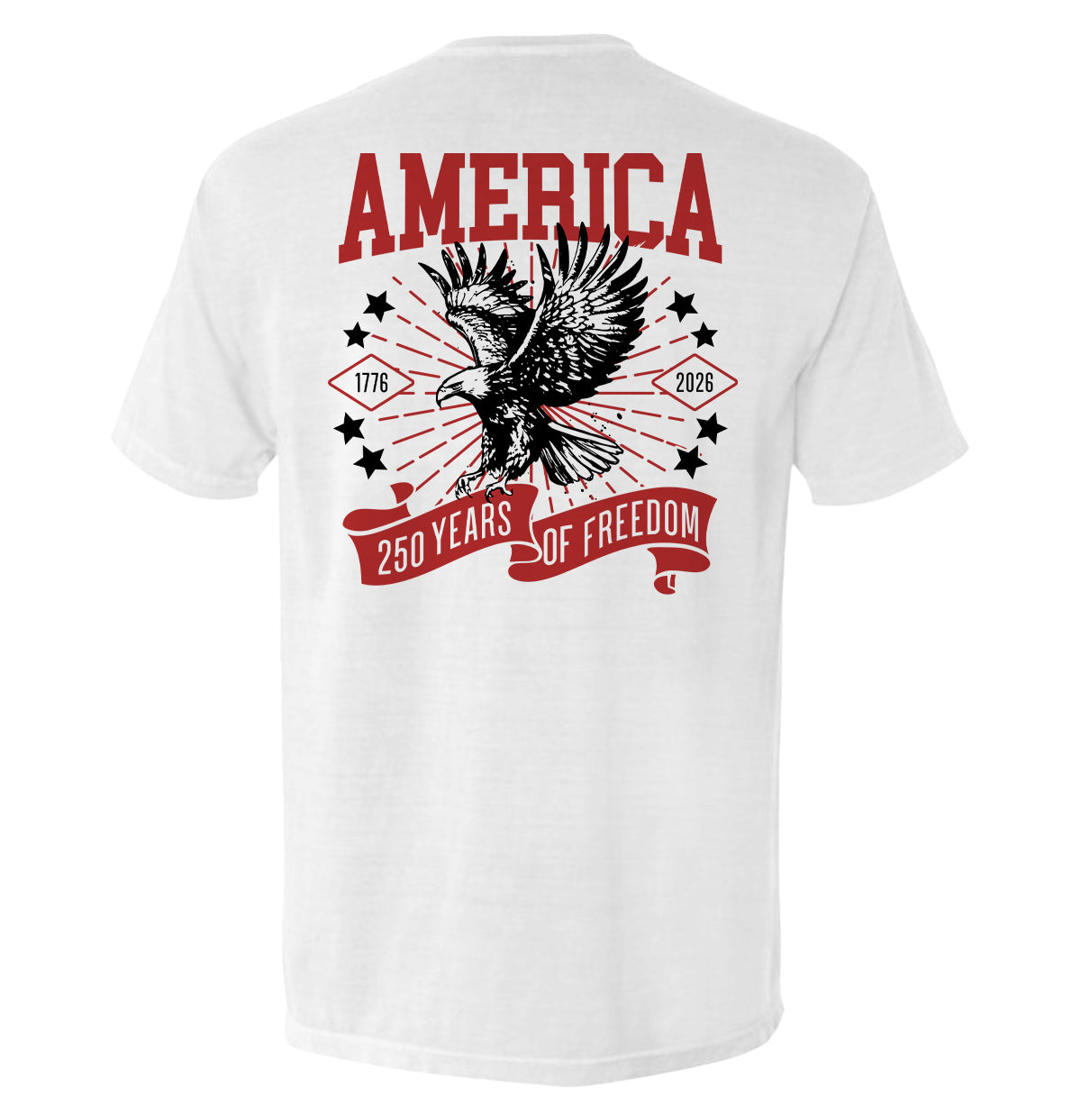 America 250 Years of Freedom Shield Republic