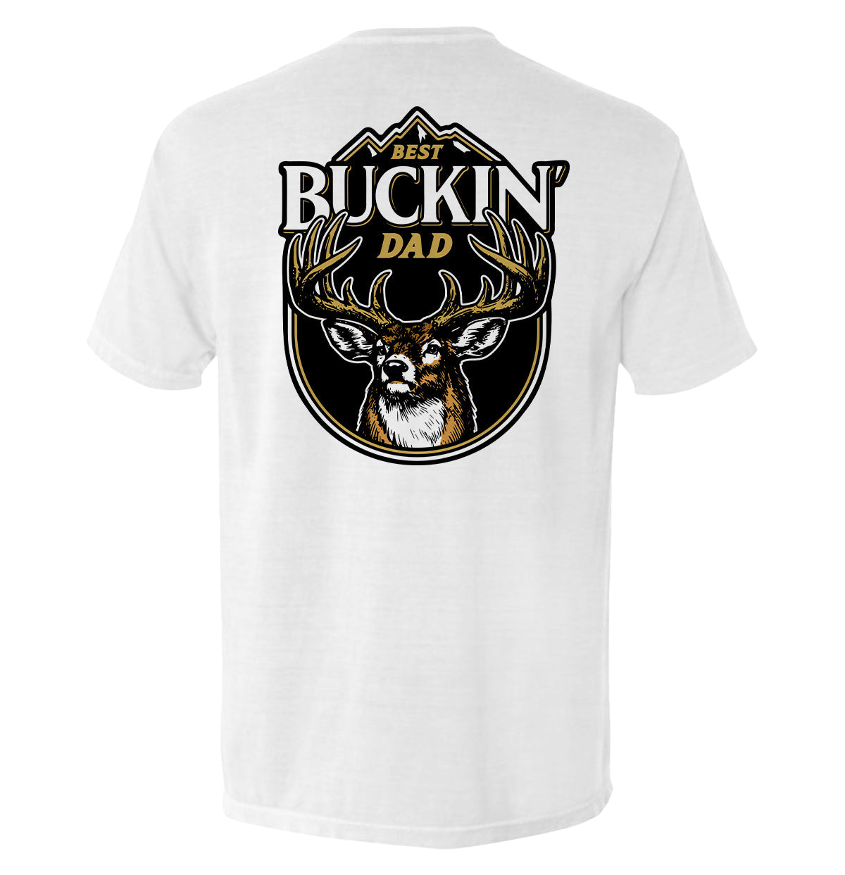 Best Buckin' Dad Deer Shield Republic
