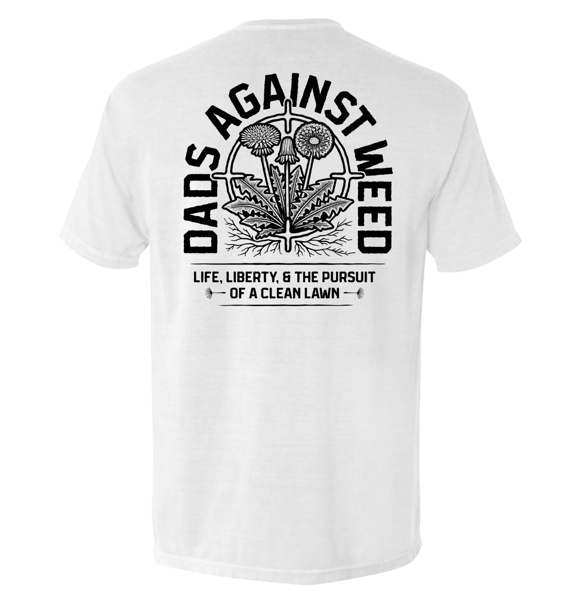 Dads Against Weed Black Shield Republic