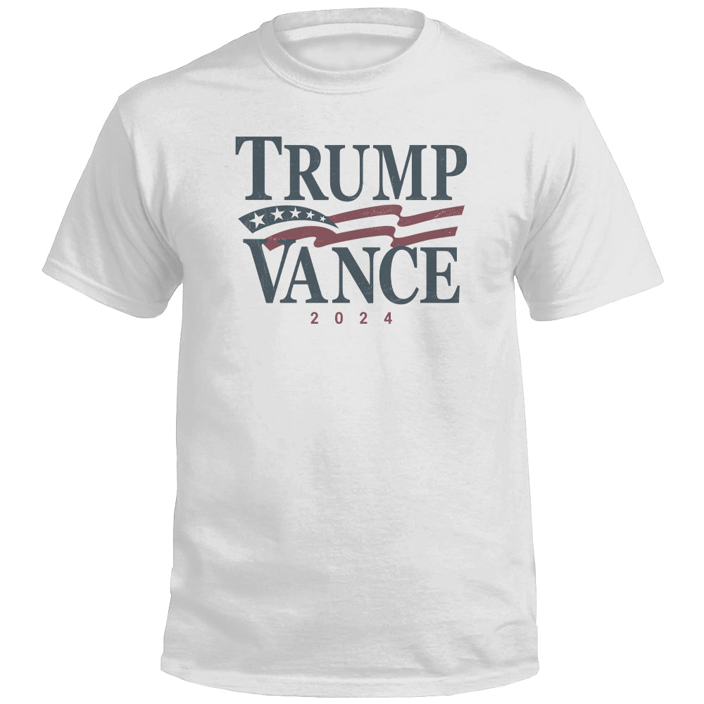Trump Vance 2024 Vintage (Front) Shield Republic