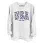 USA Floral Est 1776 (Front) Shield Republic