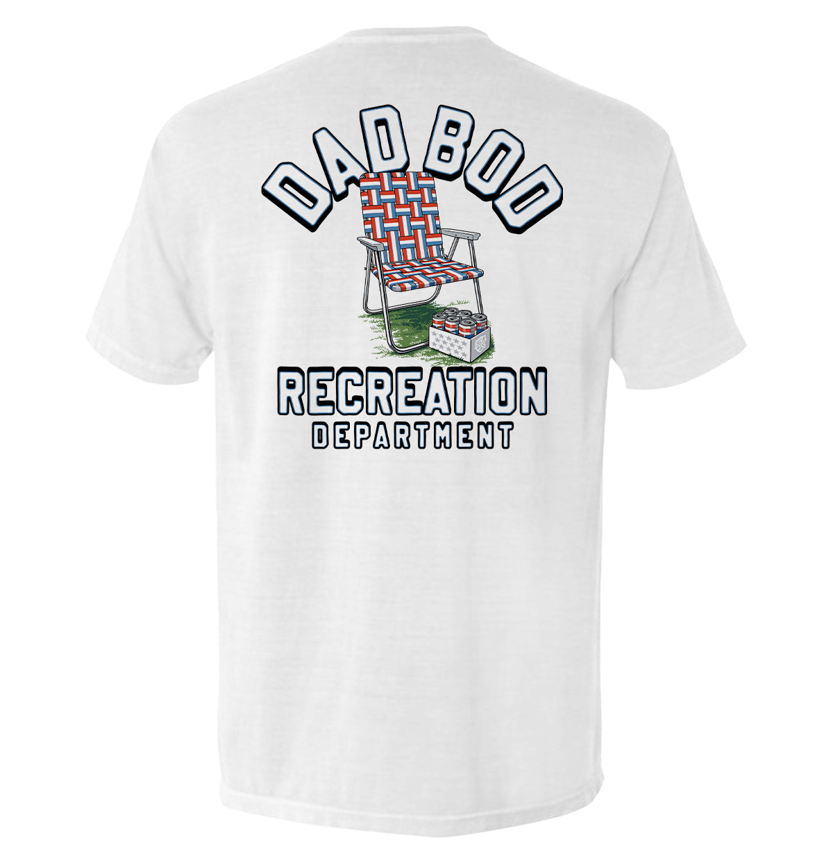 Dad Bod Recreation Department Shield Republic