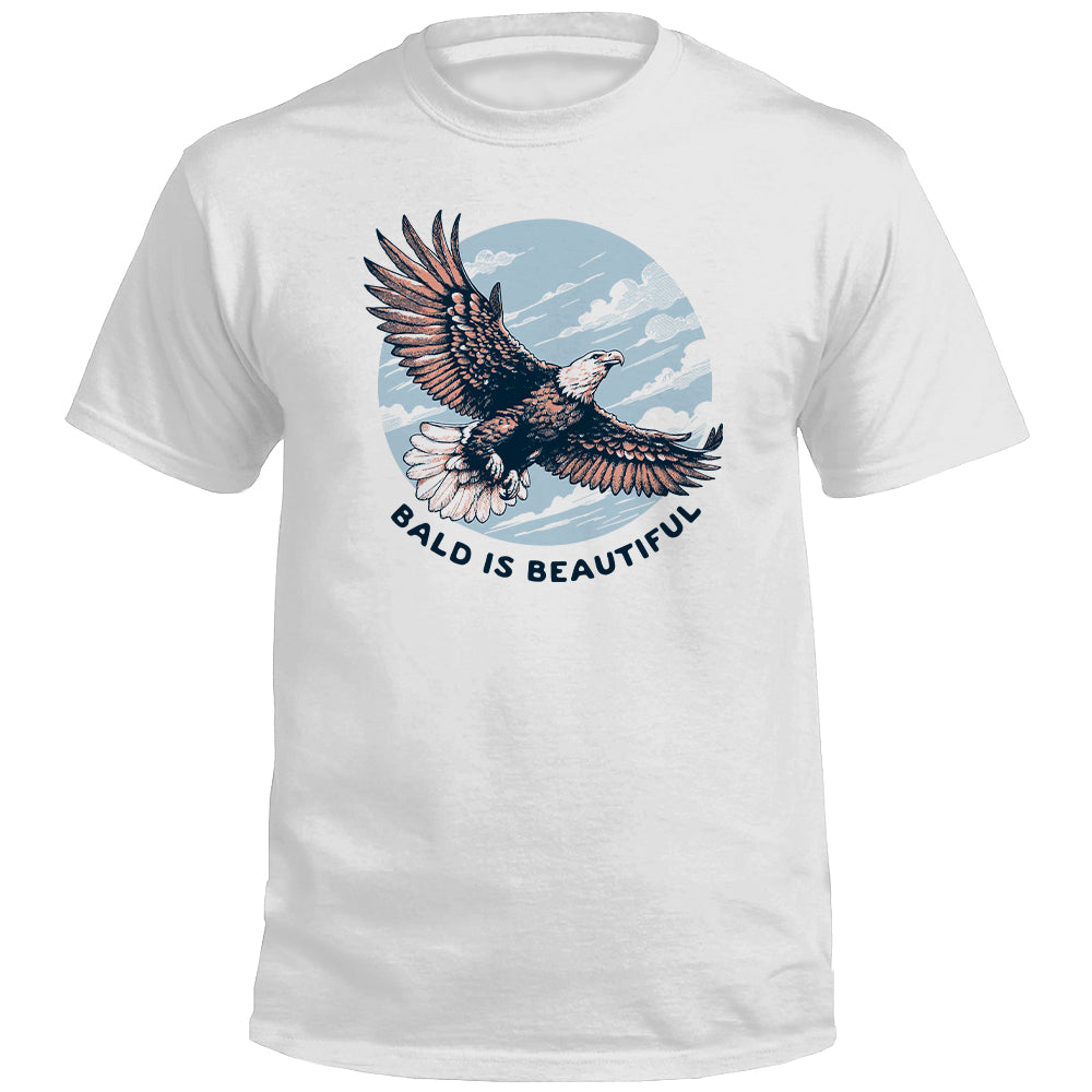 Bald Is Beautiful (Front) Shield Republic