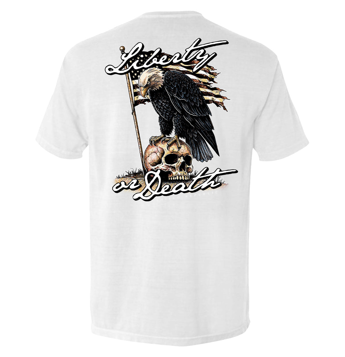 Liberty or Death Eagle Shield Republic
