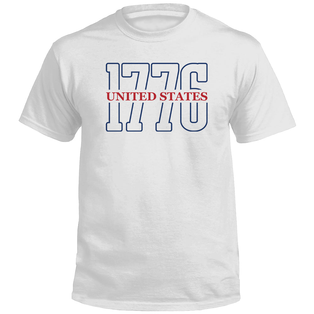 1776 United States (Front) Shield Republic