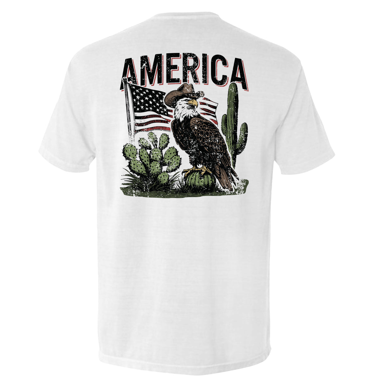 America Eagle Western Shield Republic