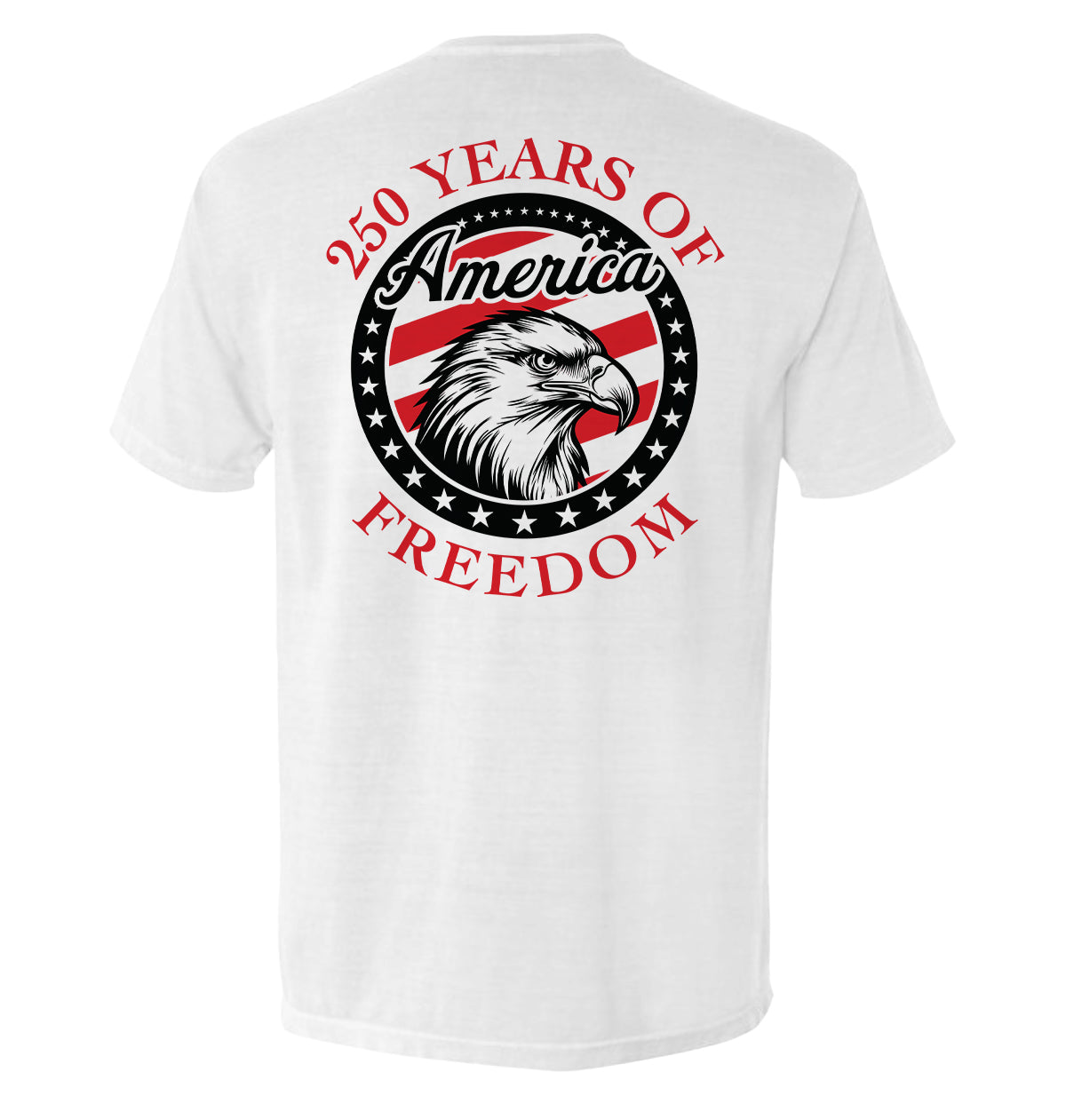 250 Years Of Freedom Eagle Circle Shield Republic
