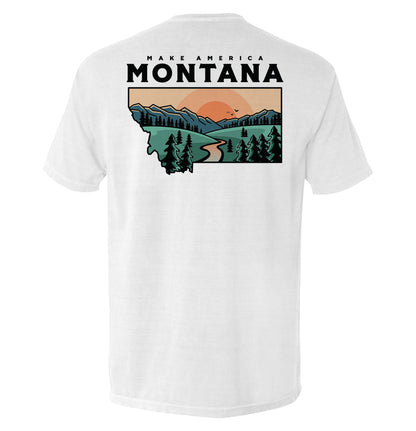Make America Montana Shield Republic