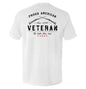 Proud American Veteran The Oath Never Ends Shield Republic