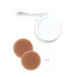 Limited Edition Deluxe Duo in White - Dark Nude Boob-eez