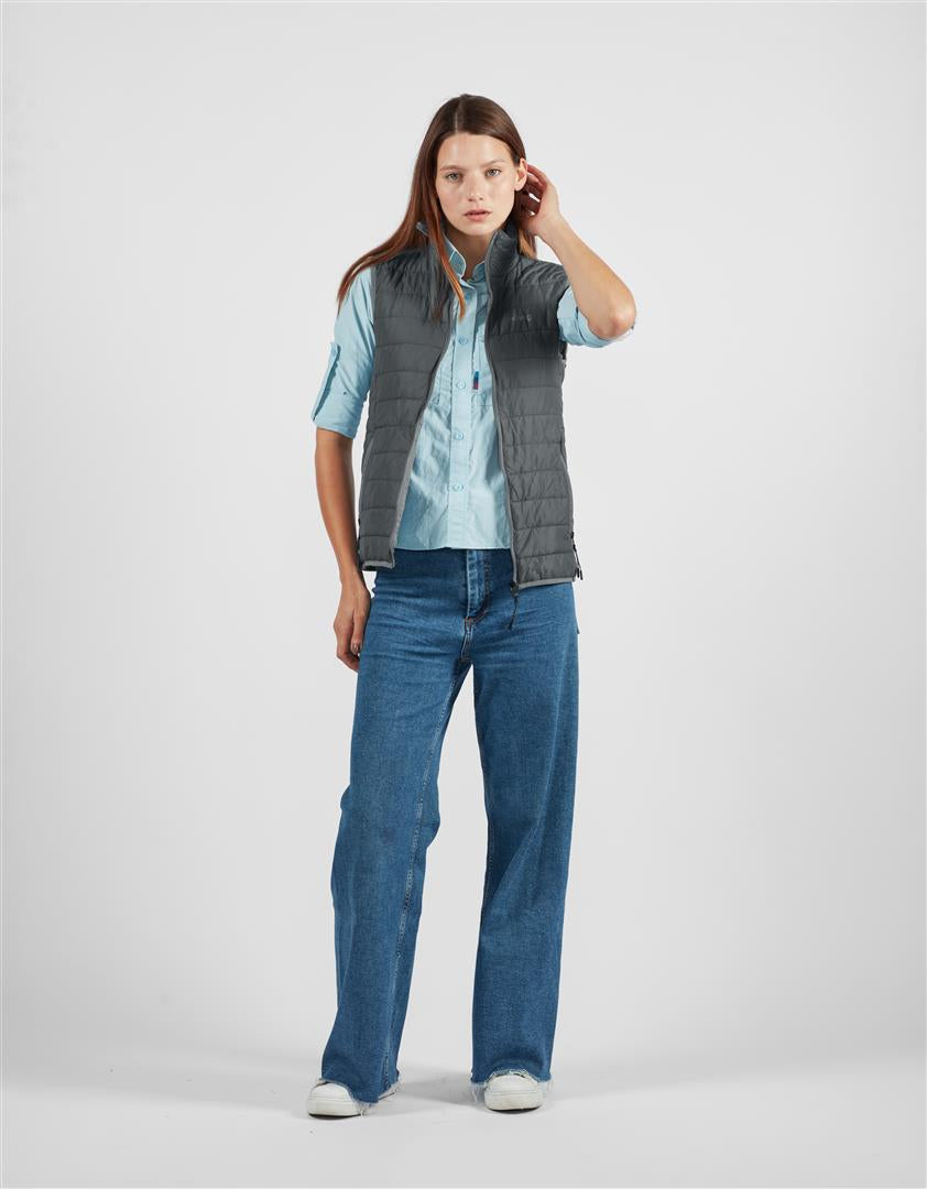 Women's Alpafill Puffer Alpaca Vest Purely Alpaca