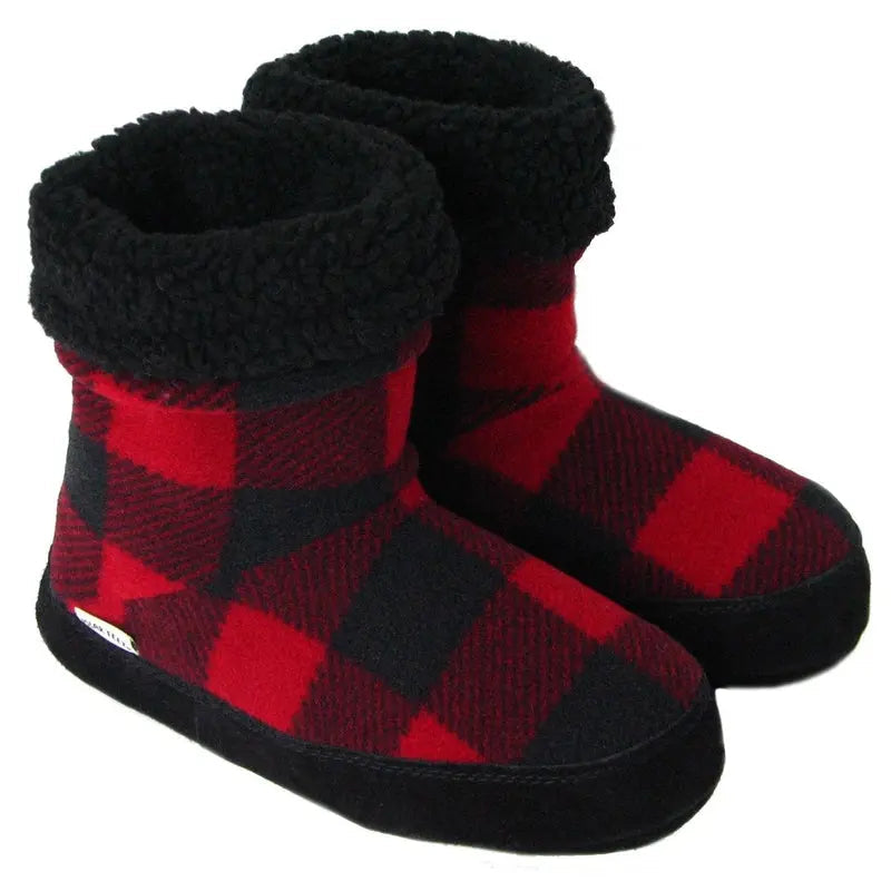 Polar Feet Women's Snugs - Buffalo Plaid Polar Feet® LLC