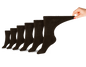 Women's Cotton Diabetic Crew Socks (6 Pair) DSC