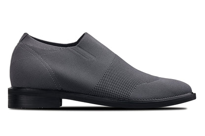 CALTO - X1542 - 2.4 Inches Taller (Grey) Tallmenshoes.com