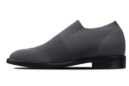 CALTO - X1542 - 2.4 Inches Taller (Grey) Tallmenshoes.com