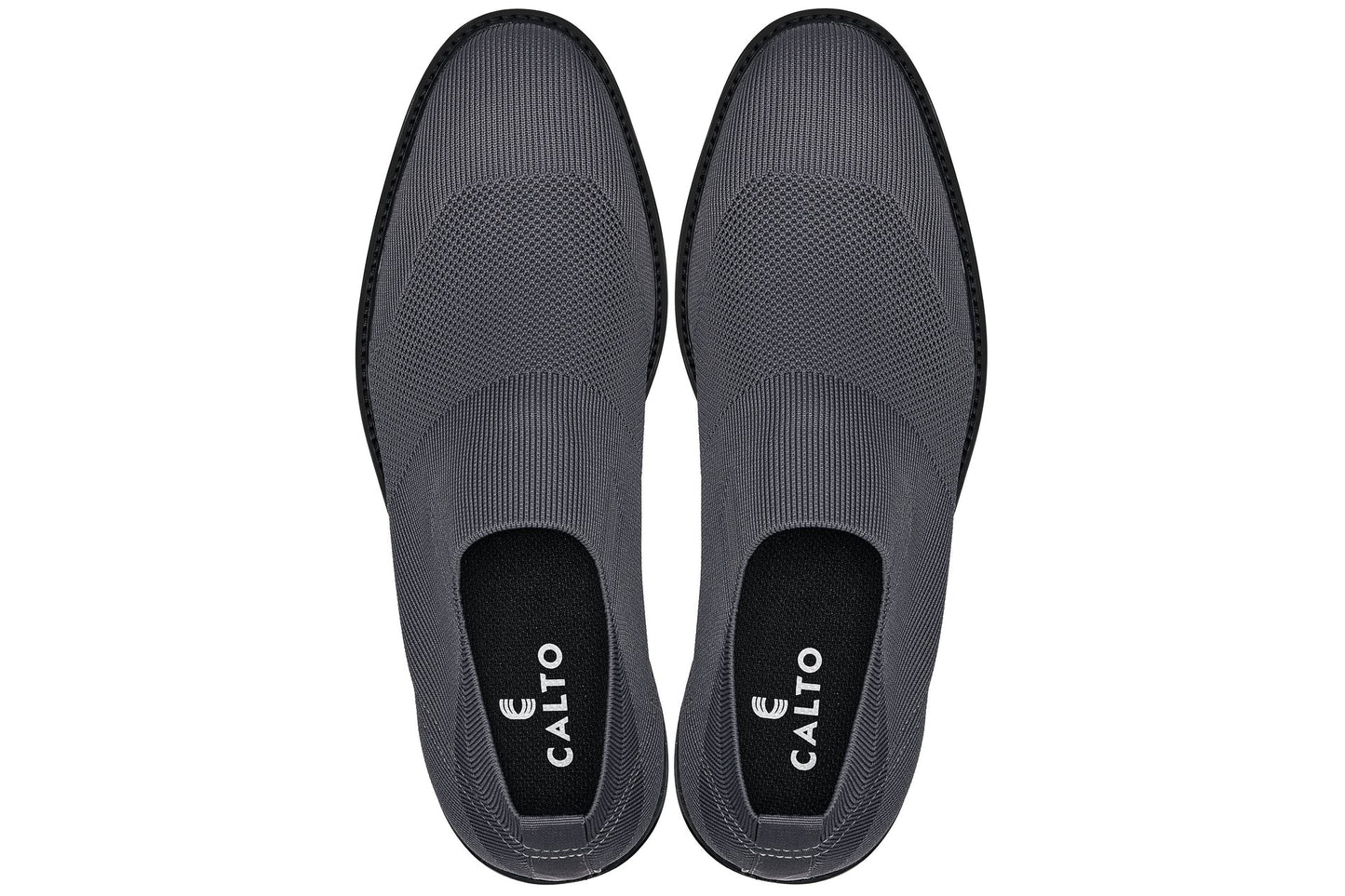 CALTO - X1542 - 2.4 Inches Taller (Grey) Tallmenshoes.com