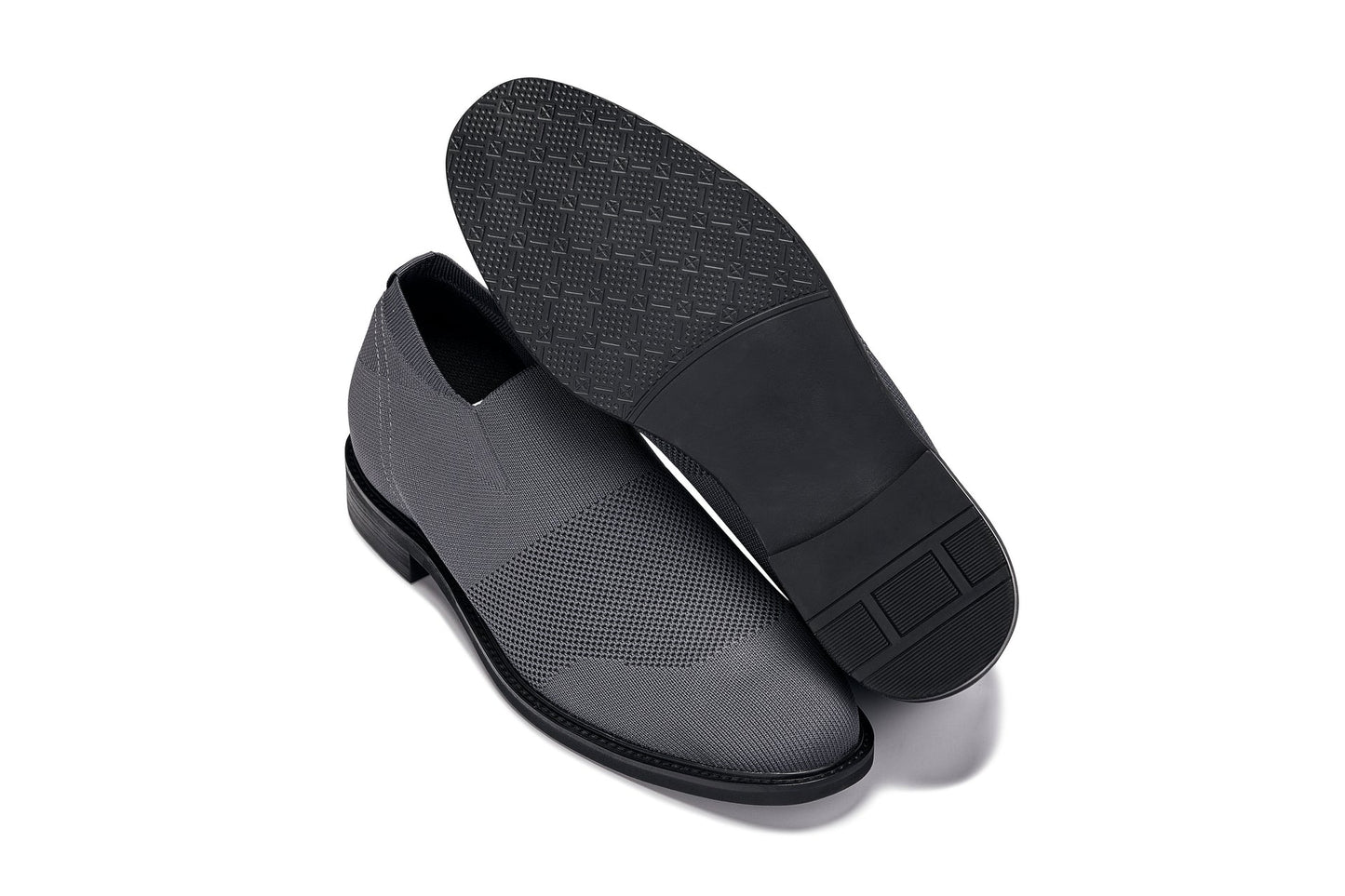 CALTO - X1542 - 2.4 Inches Taller (Grey) Tallmenshoes.com