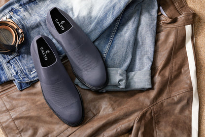 CALTO - X1542 - 2.4 Inches Taller (Grey) Tallmenshoes.com