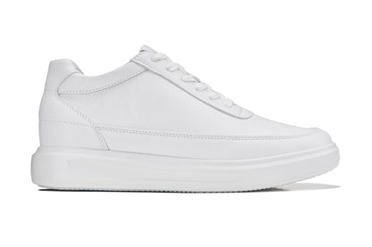 CALTO - X1647 - 2.8 Inches Taller (White) - Lightweight Sneakers Tallmenshoes.com