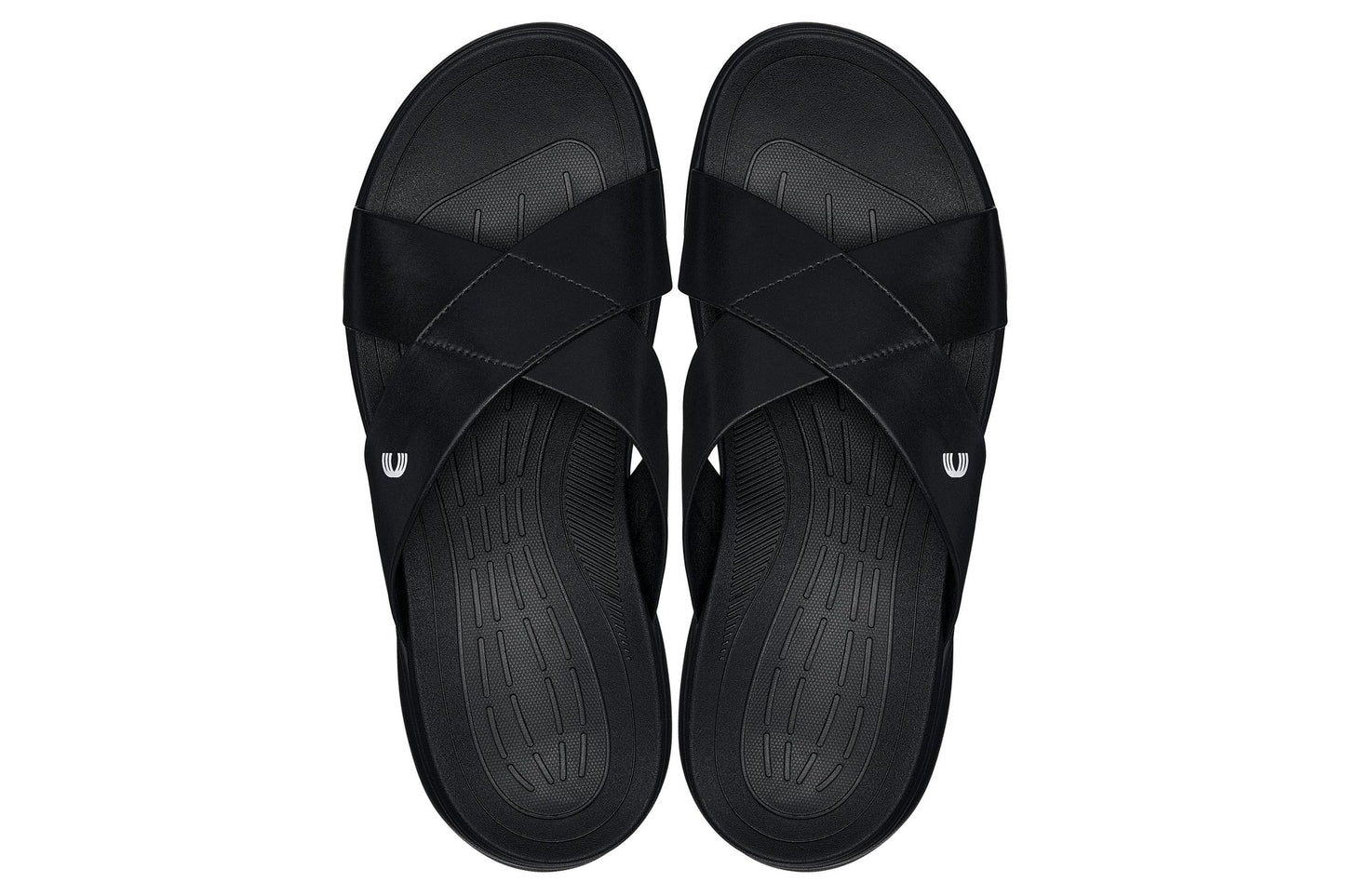 CALTO - X1652 - 2 Inches Taller (Black/Matte Black) Tallmenshoes.com