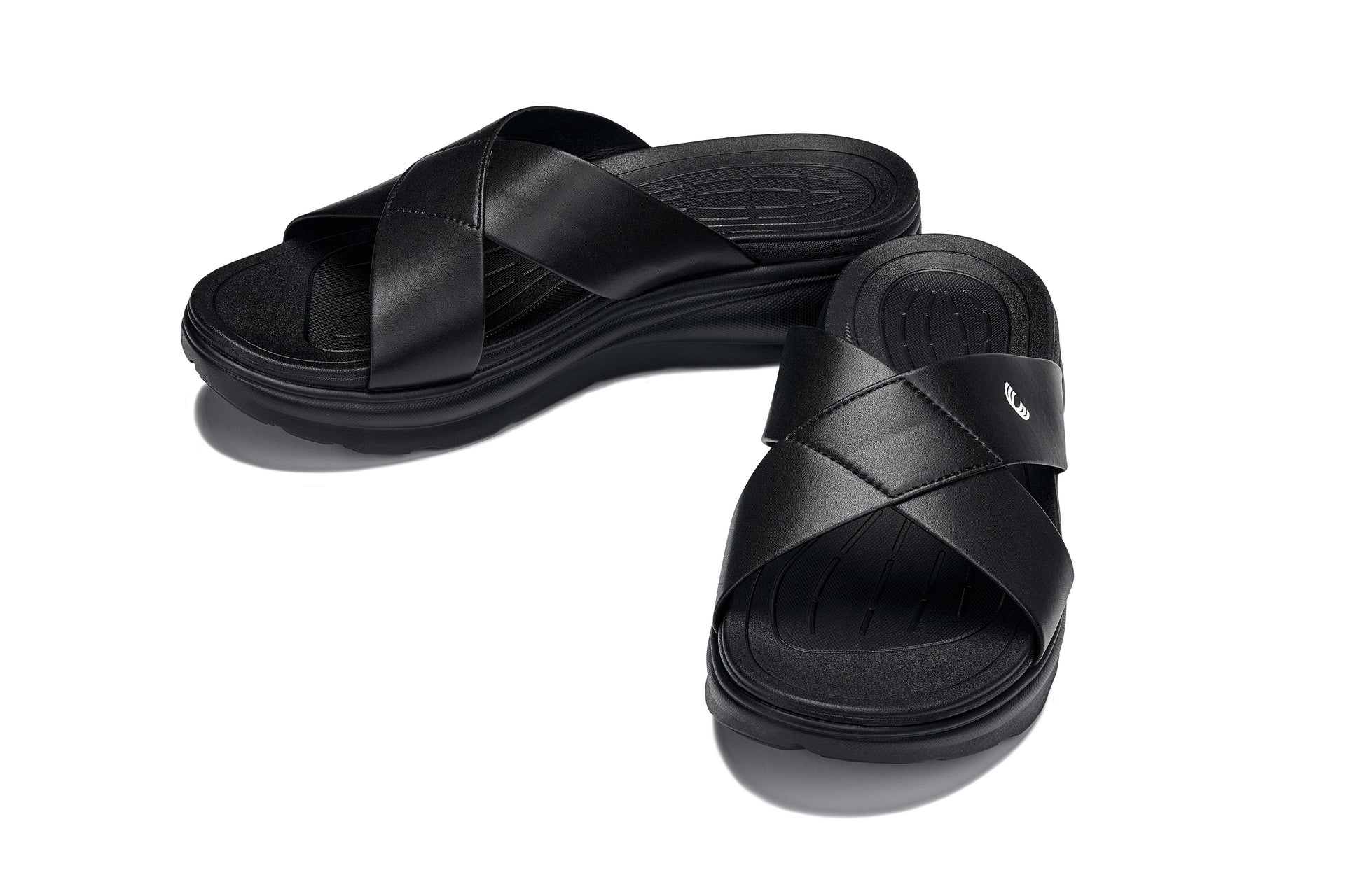 CALTO - X1652 - 2 Inches Taller (Black/Matte Black) Tallmenshoes.com