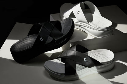 CALTO - X1652 - 2 Inches Taller (Black/Matte Black) Tallmenshoes.com