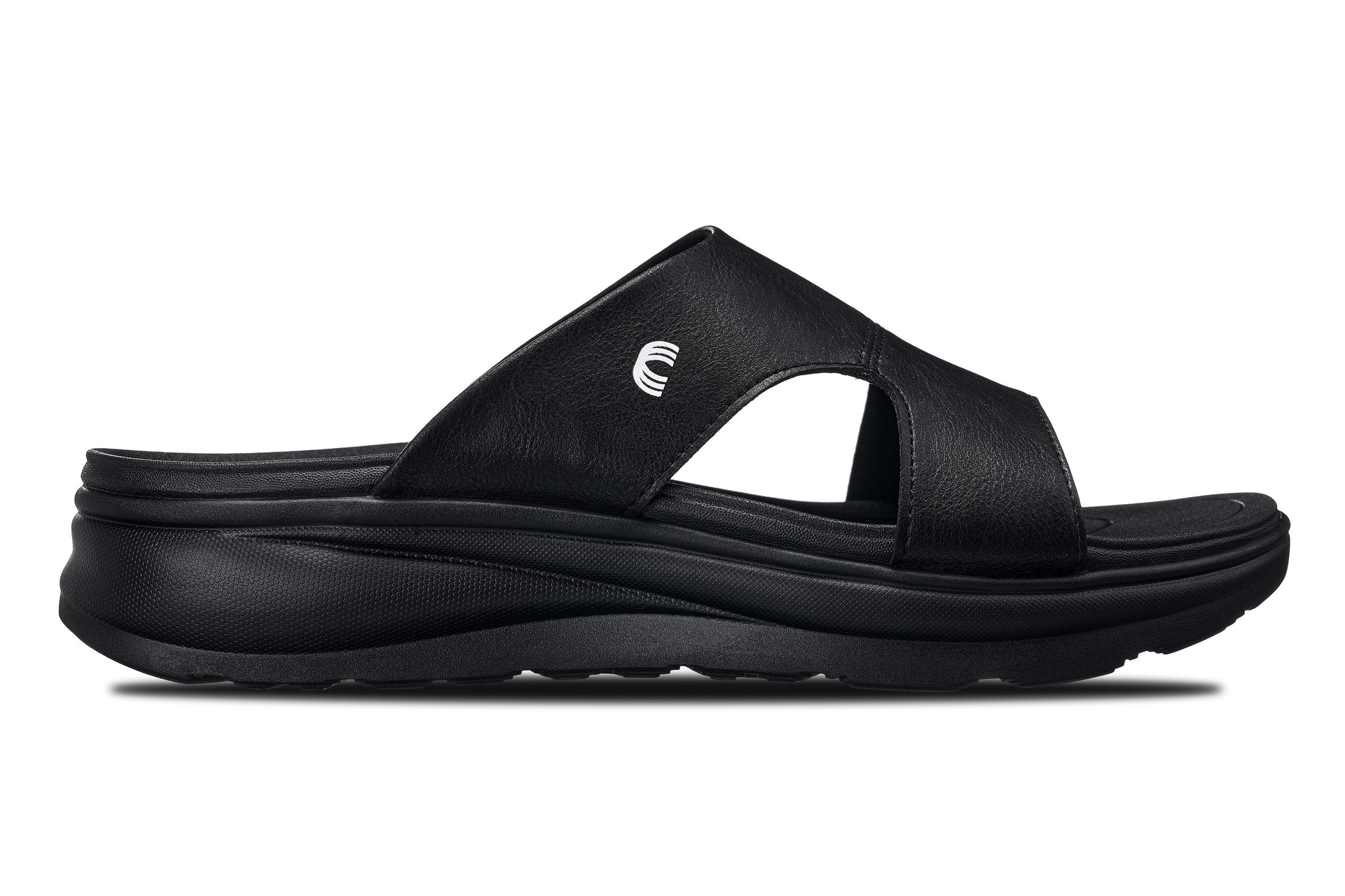 CALTO - X1655 - 2 Inches Taller (Black/Grainy Black) Tallmenshoes.com