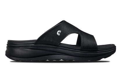 CALTO - X1655 - 2 Inches Taller (Black/Grainy Black) Tallmenshoes.com