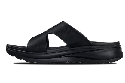 CALTO - X1655 - 2 Inches Taller (Black/Grainy Black) Tallmenshoes.com