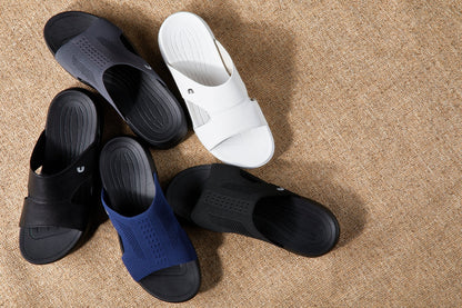 CALTO - X1655 - 2 Inches Taller (Black/Grainy Black) Tallmenshoes.com