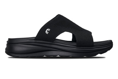CALTO - X1657 - 2 Inches Taller (Black/Knitted Black) Tallmenshoes.com