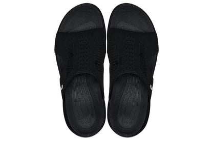 CALTO - X1657 - 2 Inches Taller (Black/Knitted Black) Tallmenshoes.com