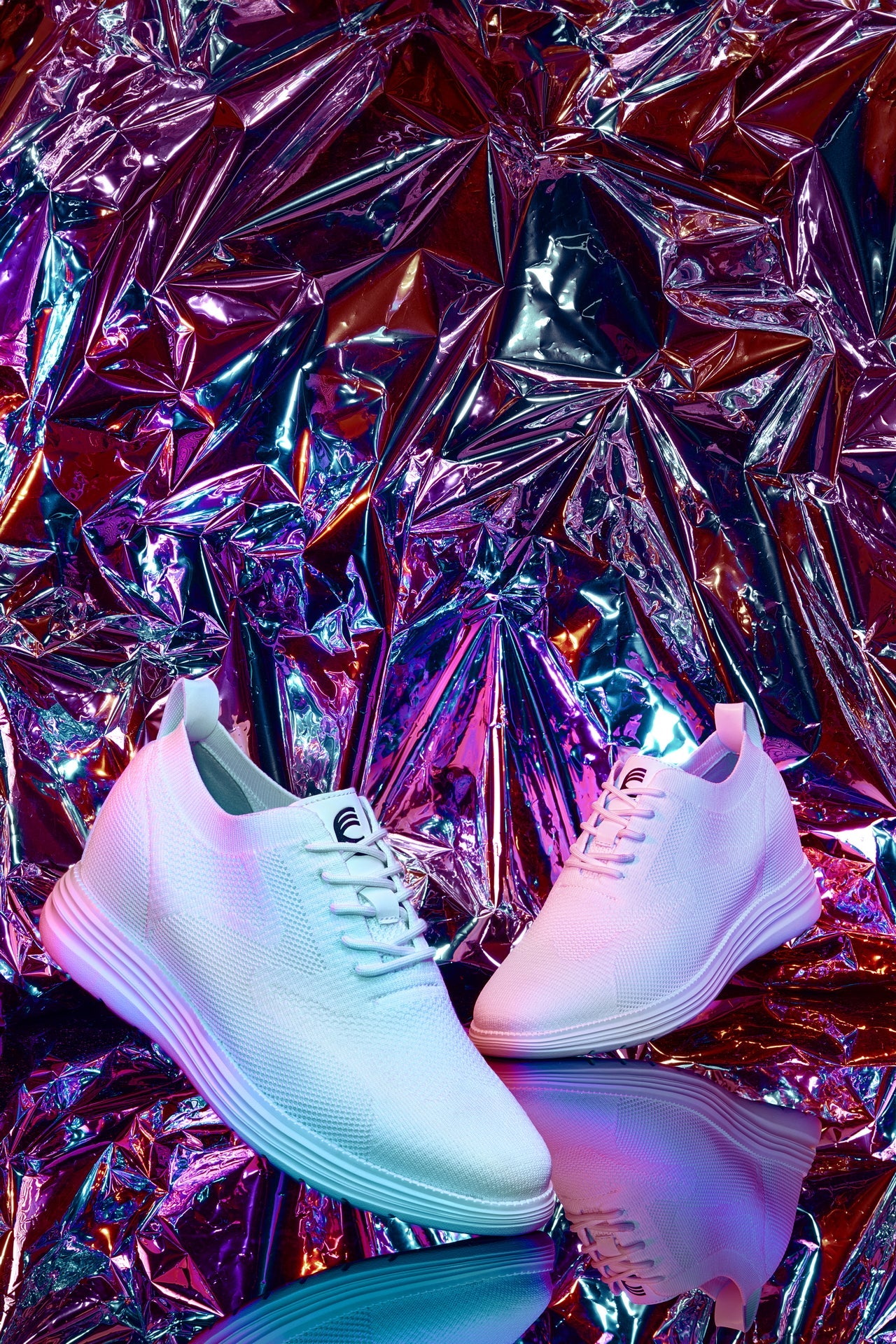 CALTO - X2633 - 2.8 Inches Taller (White) - Lace Up Casual Walker - Lightweight Tallmenshoes.com