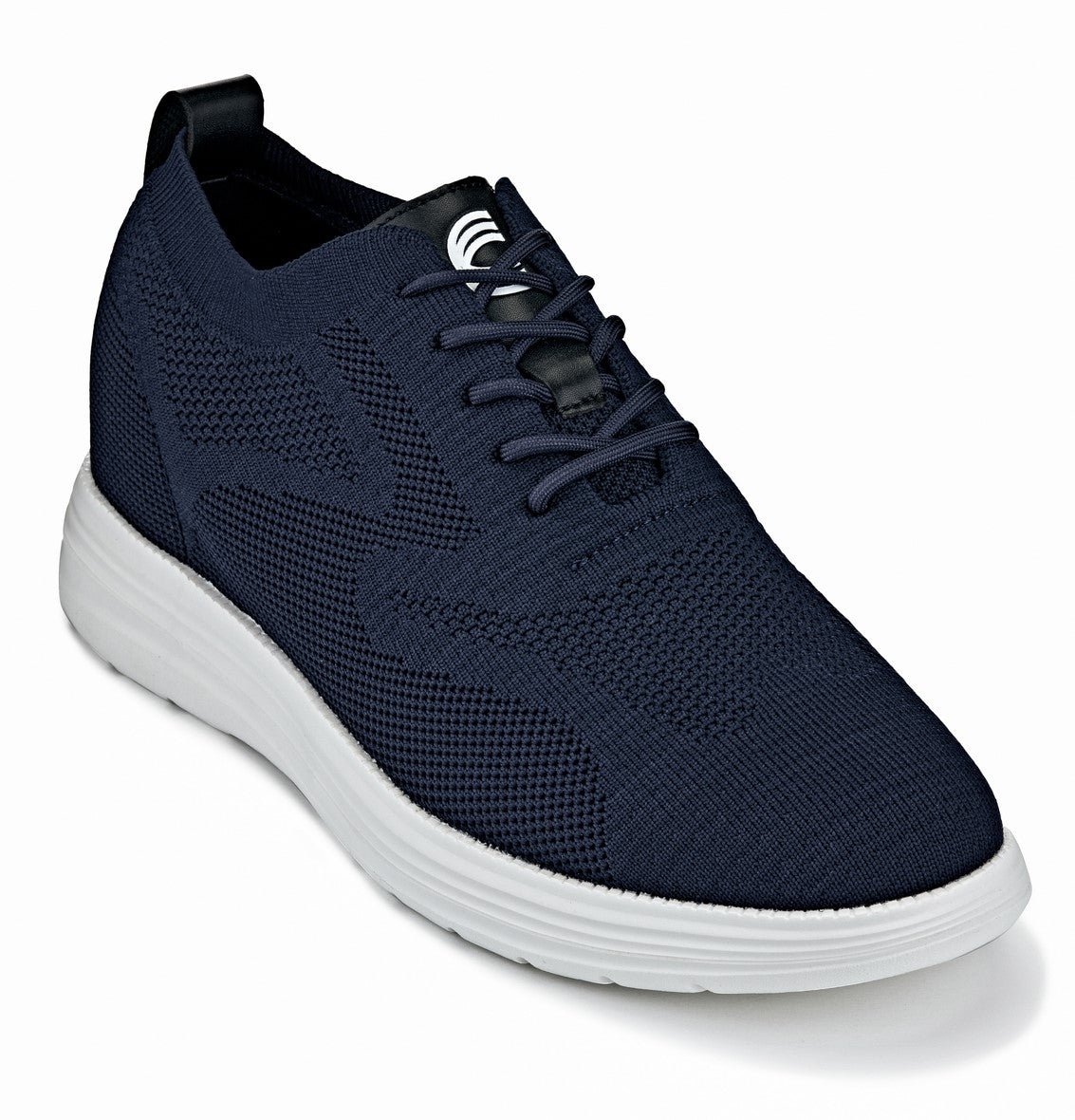 CALTO - X2634 - 2.8 Inches Taller (Night Blue) - Lace Up Casual Walker - Lightweight Tallmenshoes.com