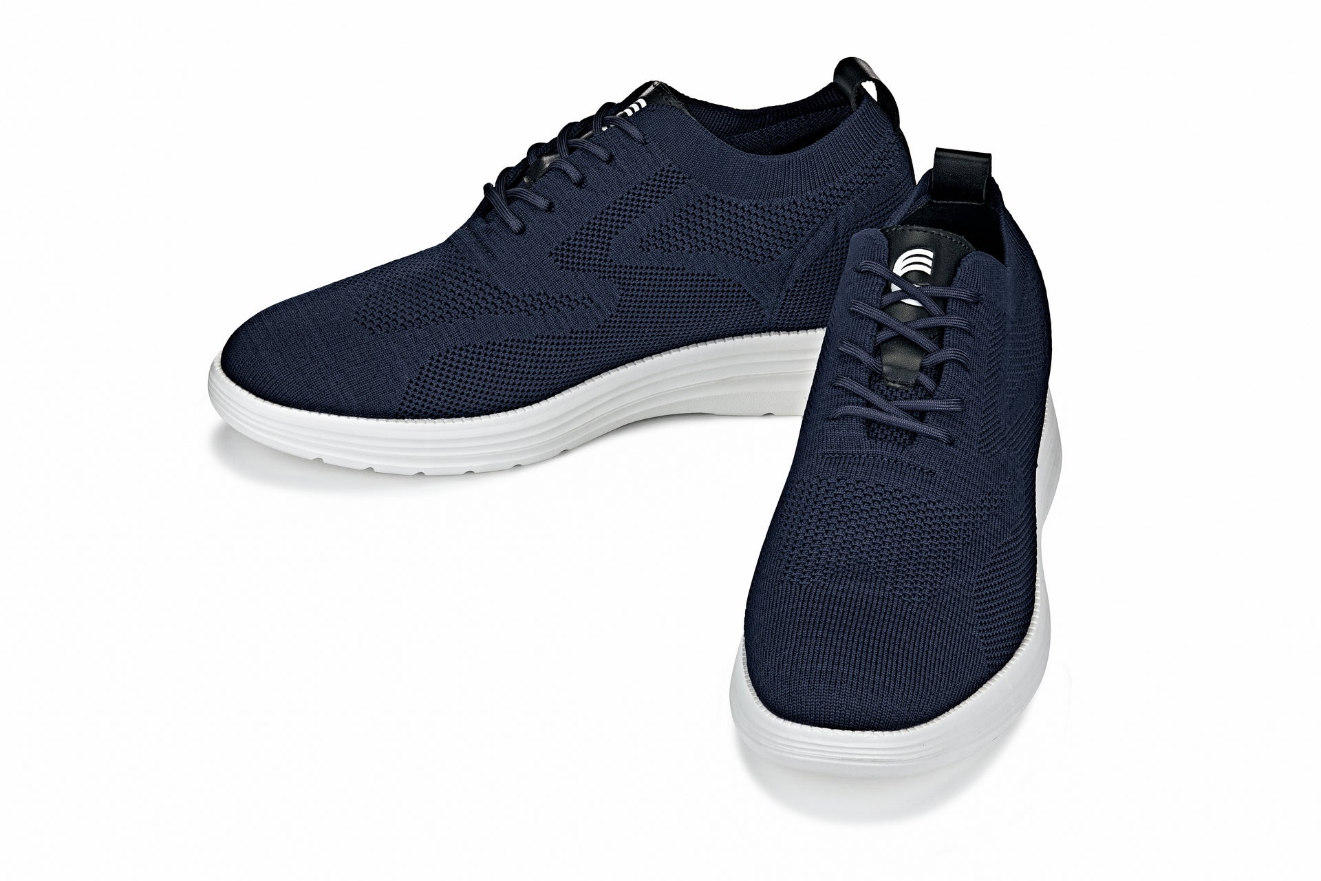 CALTO - X2634 - 2.8 Inches Taller (Night Blue) - Lace Up Casual Walker - Lightweight Tallmenshoes.com