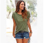Plus Size Women's Short Sleeve Fringe T-Shirt Top