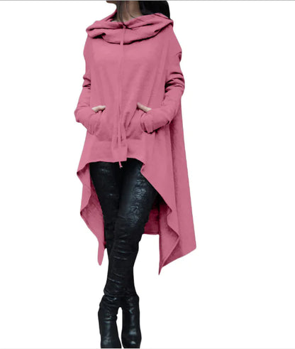 Thickened Stand Collar Zipper Plaid Sweatshirt for Women
