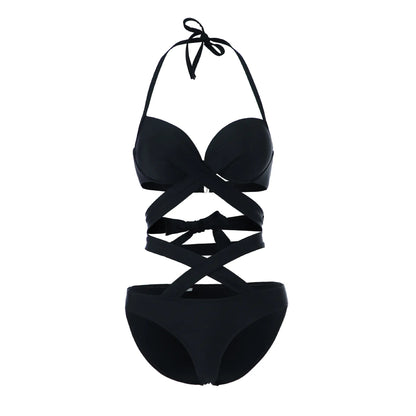 Women's Color Block Bikini Swimwear