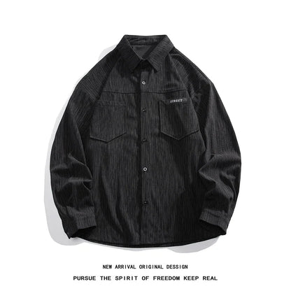 Men's Oversized Button-Up Shirts