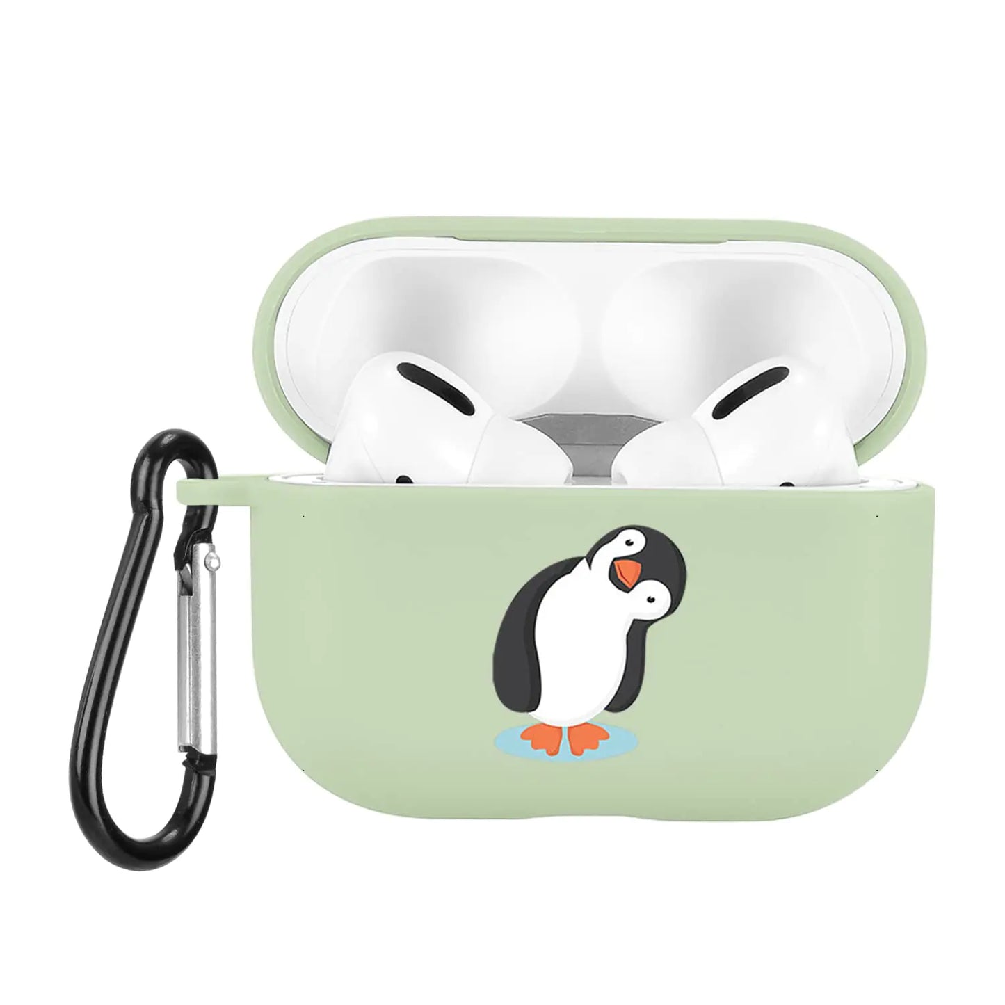 JOYLAND Penguin Case for Air Pods 3rd Generation with Keychain