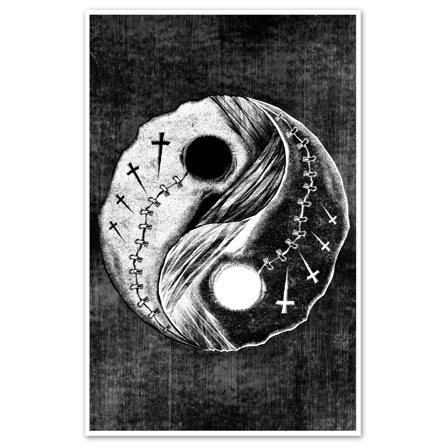 Yin Yang Print
