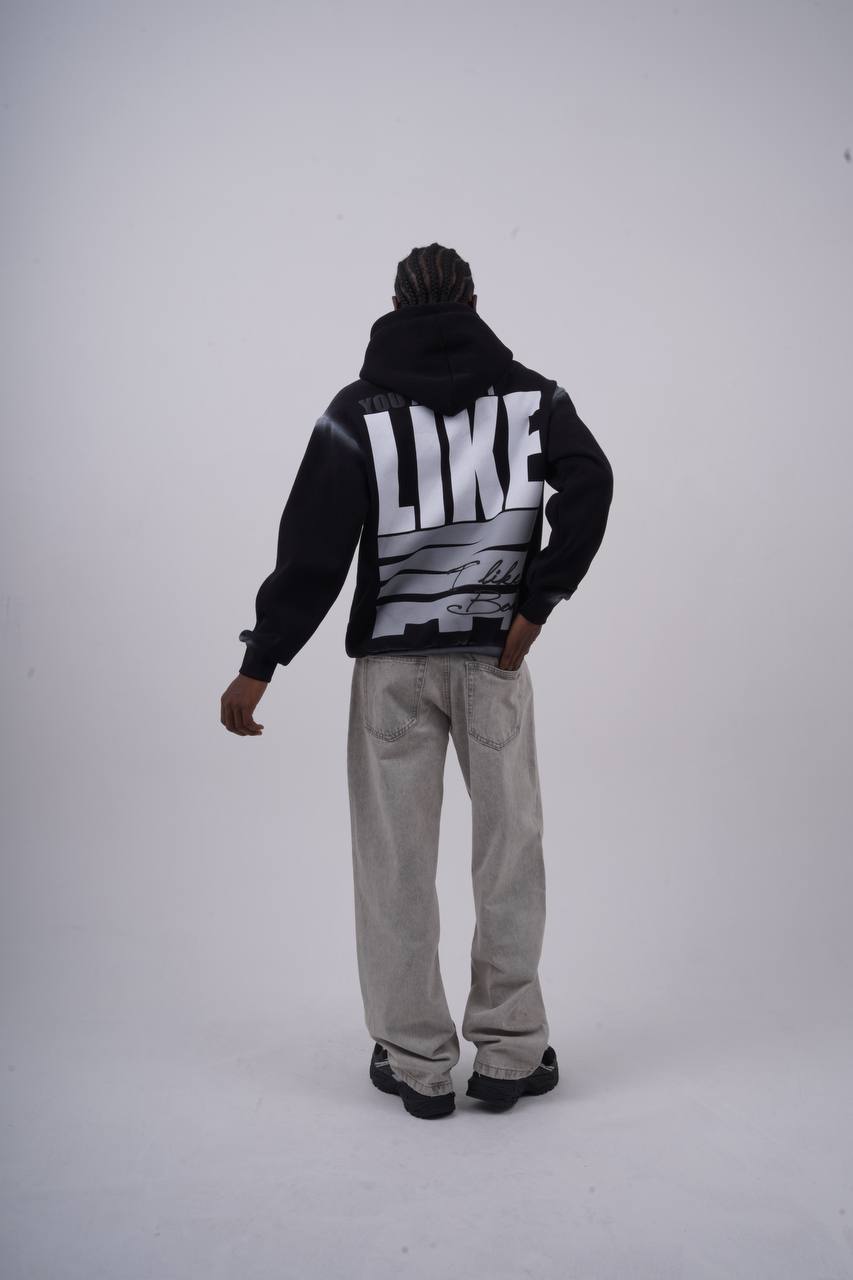 "You Are Not Like" Graphic Hoodie Withinblack