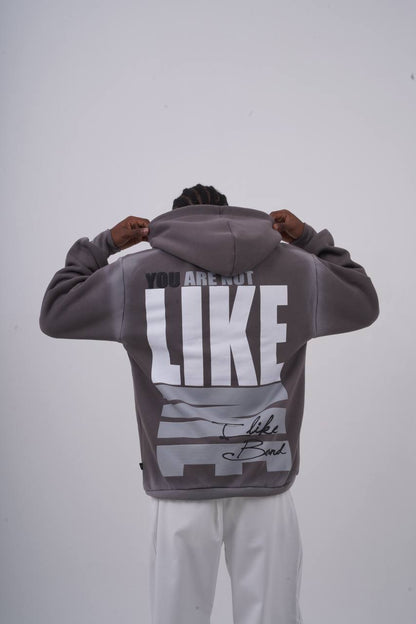 "You Are Not Like" Graphic Hoodie Withinblack